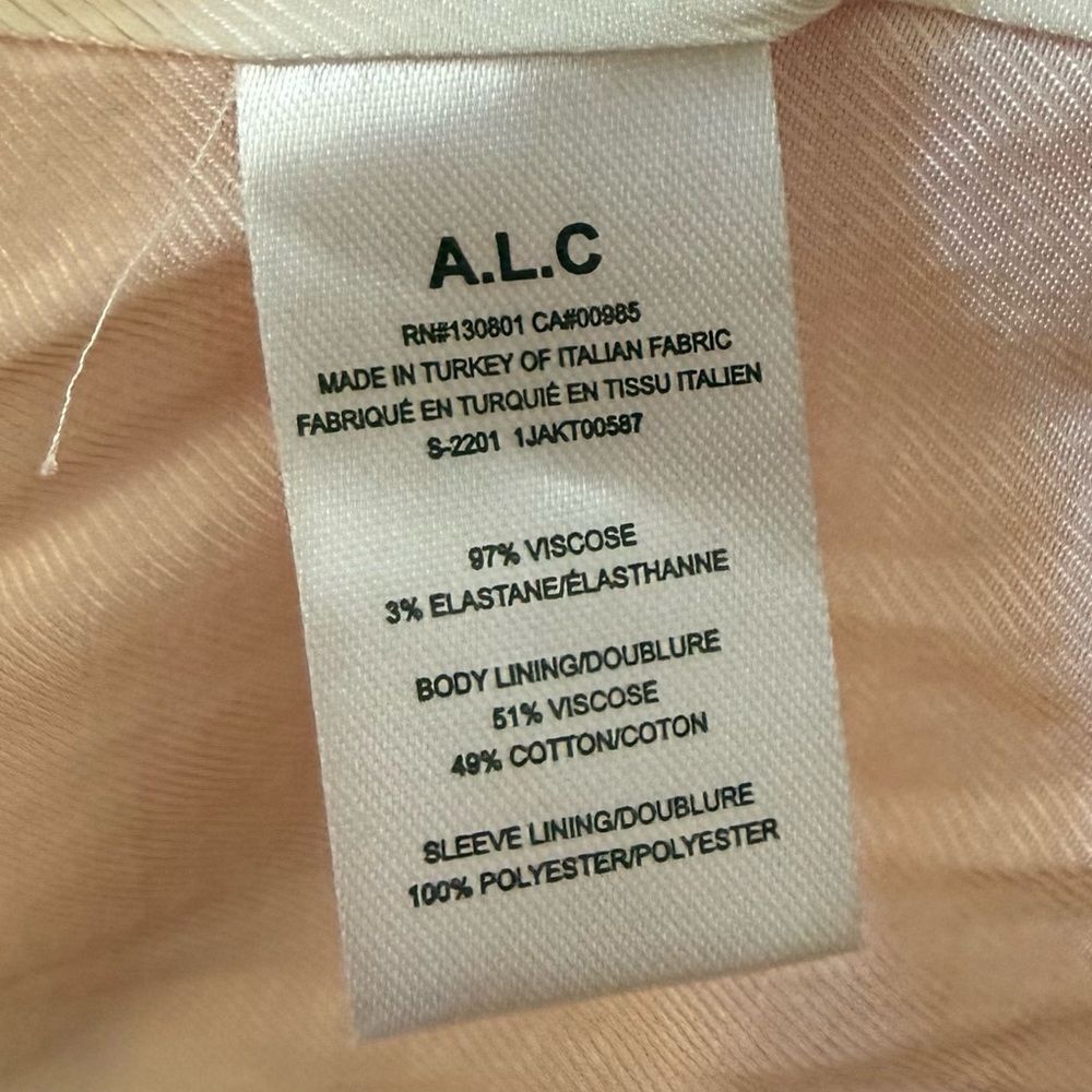 ✨ A.L.C. Dakota Jacket in Maillot ✨ - Picture 8 of 9